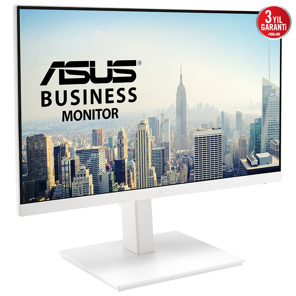 23.8 ASUS VA24EQSB-W FULLHD 1920 x 1080 IPS 75Hz HDMI DP D-SUB-USB Adaptive-Sync ÇERÇEVESİZ MONİTÖR