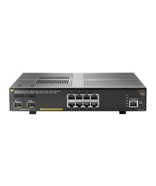 Aruba 2930F 8G PoE+ 2SFP+ Swch