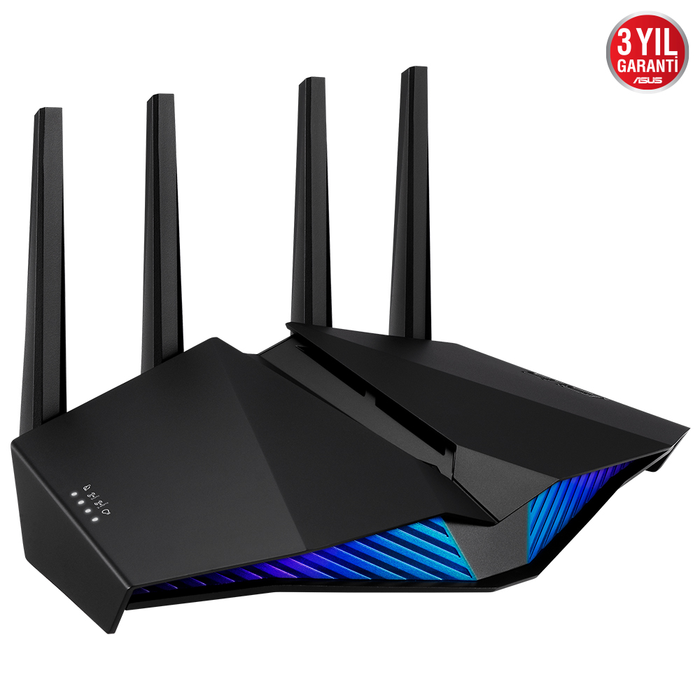 ASUS DSL-AX82U WIFI6 DUAL BAND-GAMING Ai MESH-AiPROTECTION-TORRENT BULUT-PS5 UYUMLU DLNA-4G-VPN-ADSL-VDSL-FiBER-MODEM ROUTER