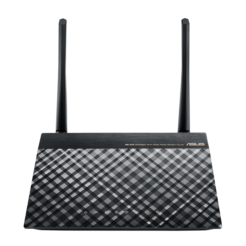 ASUS DSL-N16 VPN ADSL VDSL FiBER MODEM ROUTER