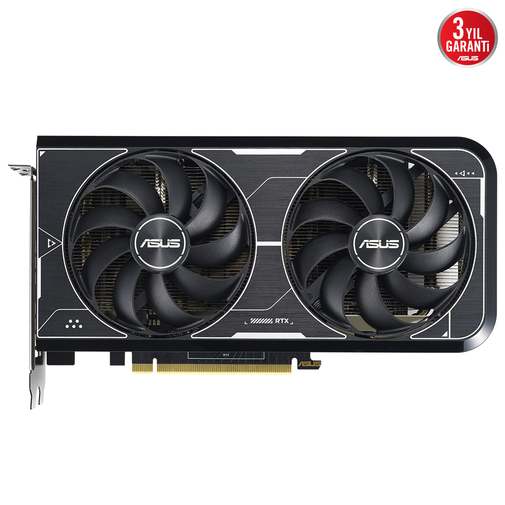 ASUS GEFORCE DUAL RTX3060TI O8GD6X 8GB GDDR6X 256bit 1695MHz OC 2xHDMI 3xDP RGB EKRAN KARTI