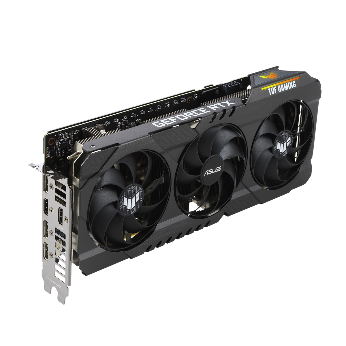 ASUS GEFORCE TUF-RTX3060-O12G-V2-GAMING 12GB GDDR6 192bit 1882Mhz OC 2xHDMI 3xDP EKRAN KARTI