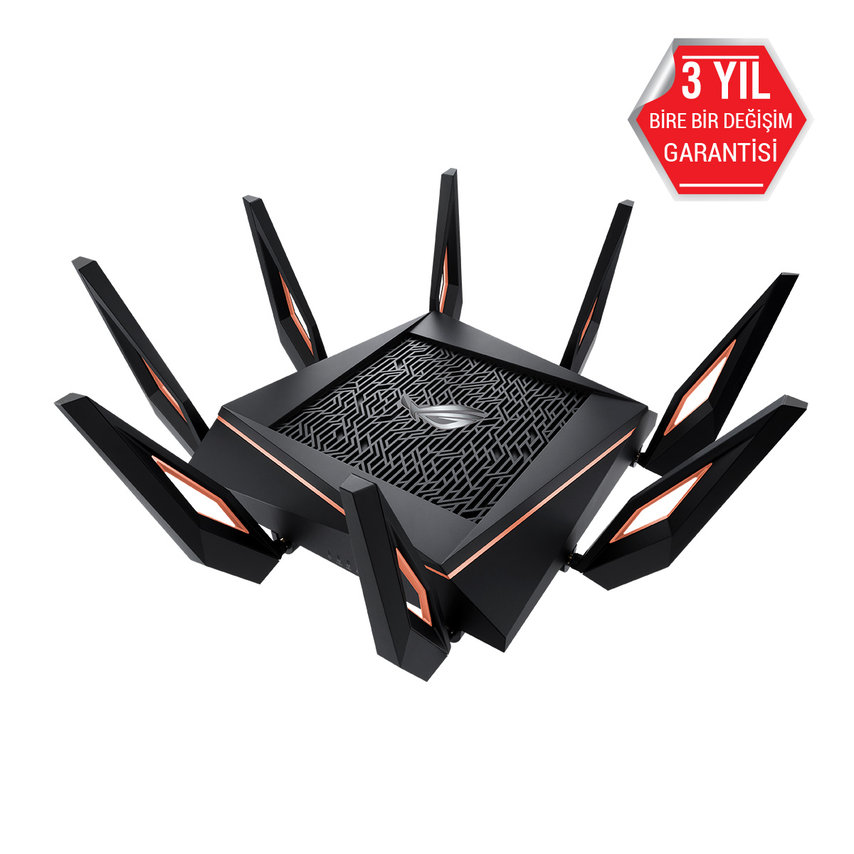 ASUS GT-AX11000 WIFI6 TRİBAND-GAMİNG-Aİ MESH-AİPROTECTİONPRO-TORRENT-BULUT-DLNA-4G-VPN-ROUTER-ACCESS POİNT