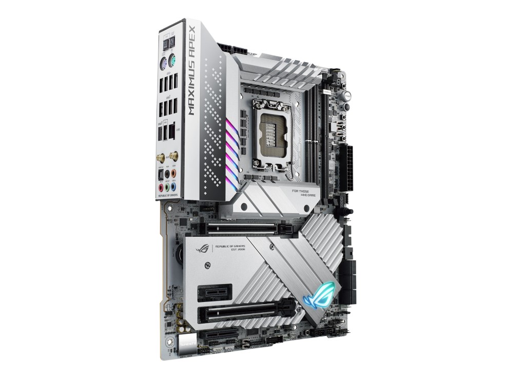 ASUS MB ROG MAXIMUS Z790 APEX Intel Z790 LGA1700 DDR5 8000(OC) 5x M2 USB3.2 AX WiFi BT AURA RGB 2.5Gbit LAN ATX PCIe5.0