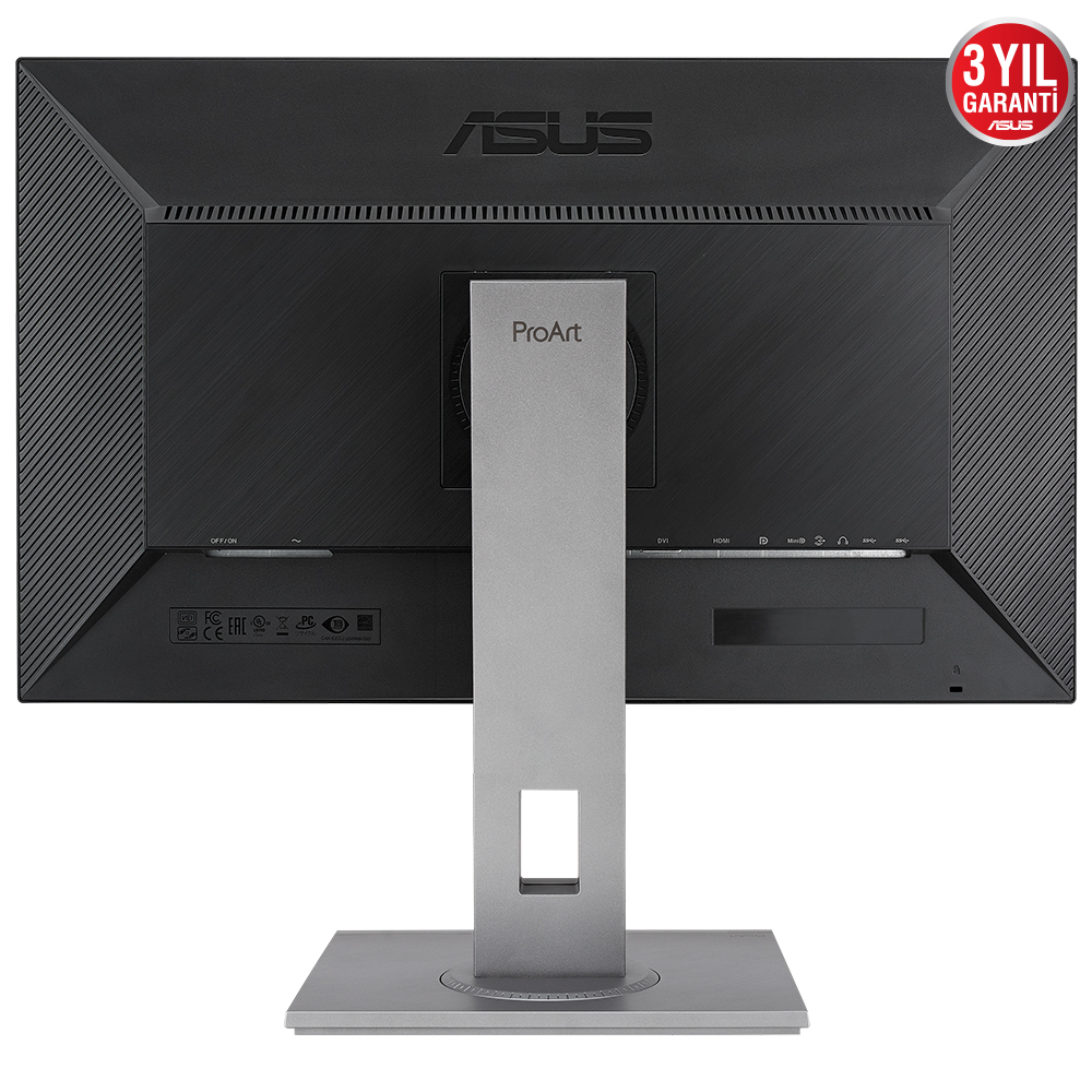 ASUS PROART PA278QV 27 2K IPS 2560x1440 5MS DP MINIDP HDMI DVI USB 3.0x4 MM VESA 3YIL 100% SRGB. 100% REC. 709. CALMAN SERTIFIKALI.P