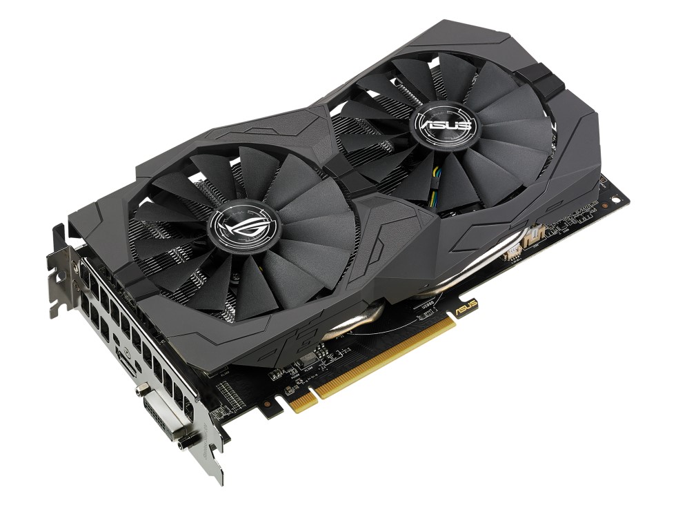 ASUS RADEON RX 560 ROG-STRIX-RX560-4G-V2-GAMING 4GB GDDR5 128bit 1199MHz HDMI 2xDP EKRAN KARTI