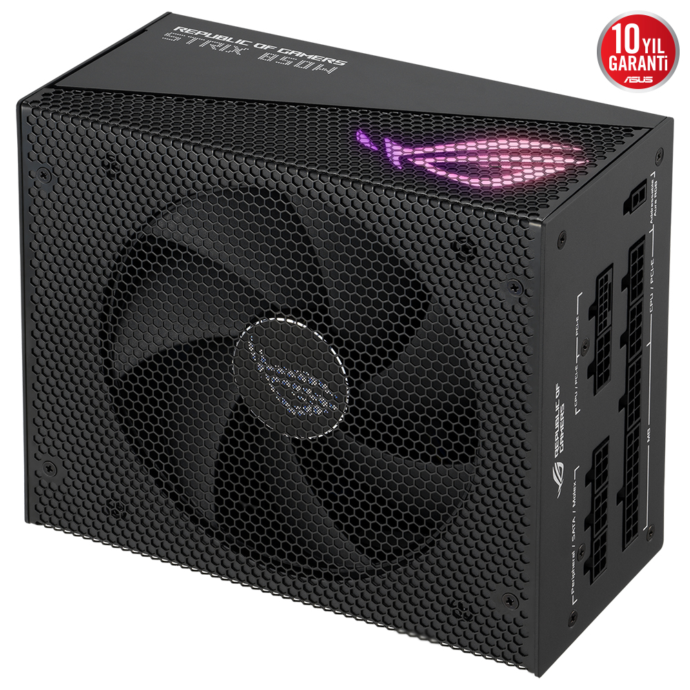 ASUS ROG-STRIX-850G AURA 80 PLUS GOLD 850W MODÜLER ATX 3.0 UYUMLU PCI-E 5.0 10 YIL GARANTİ