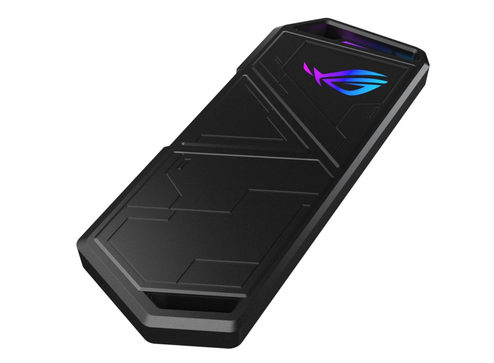 ASUS ROG STRİX ARİON S500 USB3.2 TYPE-C TAŞINABİLİR SSD—USB3.2 GEN2 TİP-C (10 GBPS) 500GB KAPASİTE 1050MB/S KADAR VERİ AKTARIM HIZI USB- C DEN C YE KABLO AURA SYNC RGB