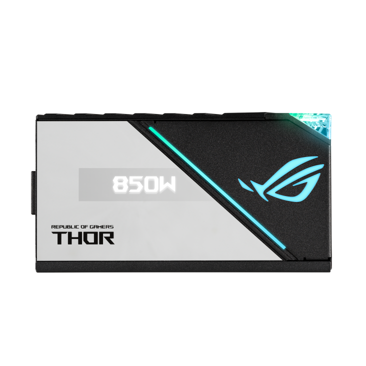 ASUS ROG-THOR-850P2 PLATINUM 850W MODÜLER GÜÇ KAYNAĞI JAPON KAPASİTÖRLER AURA SYNC VE OLED EKRAN 10 YIL GARANTİ