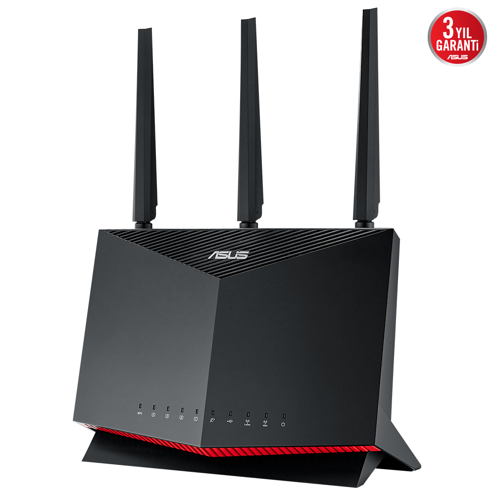 ASUS RT-AX86S WIFI6 DUALBAND-GAMİNG-Aİ MESH-AİPROTECTİON-TORRENT-BULUT-DLNA-4G-VPN-ROUTER-ACCESS POİNT