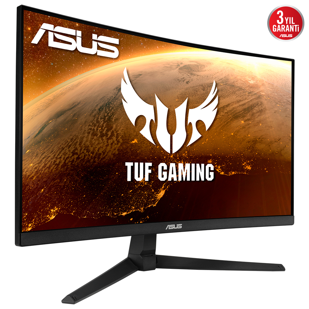 ASUS TUF GAMING VG24VQ1B CURVED GAMING MONITOR 23.8 FULL HD 1920x1080 165Hz EXTREME LOW MOTION BLUR ADAPTIVE SYNC FREE SYNC PREMIUM 1MS