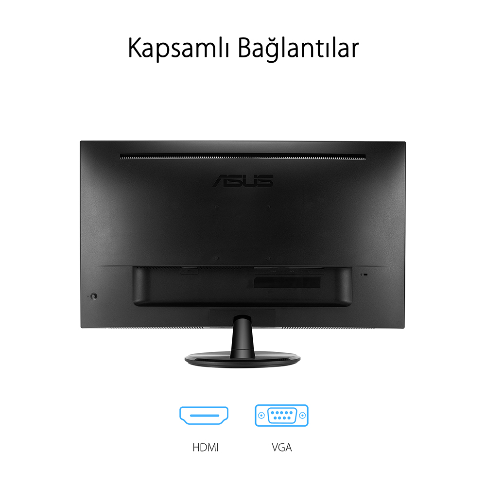 ASUS VP279HE 27 IPS FREESYNC 1920x1080 1MS 75HZ HDMI VGA VESA 3YIL EYECARE, FLICKER-FREE,CERCEVESIZ,DUSUK MAVI ISIK Monitör