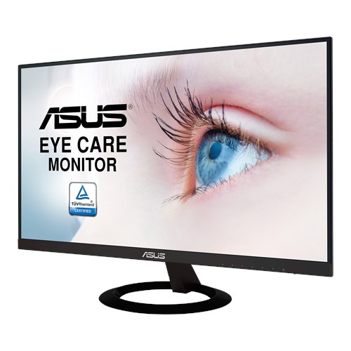 ASUS VZ249HE 23.8 IPS 1920x1080 5MS 75HZ HDMI VGA  3YIL EYECARE. FLICKER-FREE.CERCEVESIZ.DUSUK MAVI ISIK