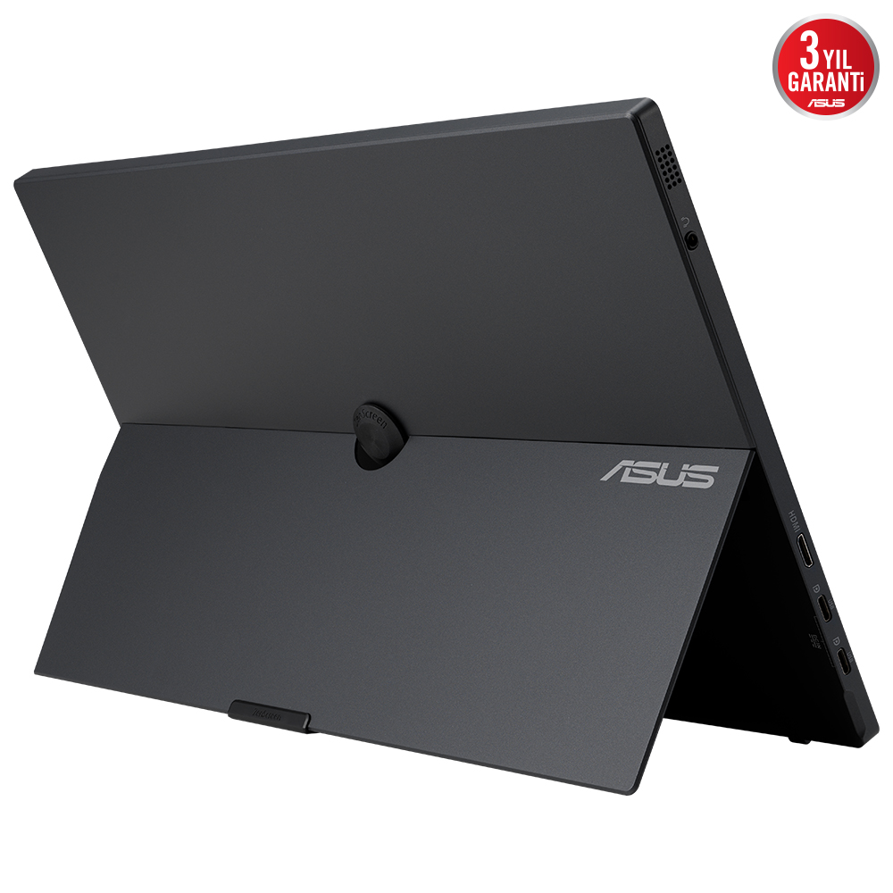 ASUS ZENSCREEN MB16AHT 15.6 TASINABILIR USB MONITOR IPS 1920x1080 5MS MINI HDMI-TYPE-C  3YIL 10 PARMAK DOKUNMATIK DAHILI BATARYA EYECARE MONITOR