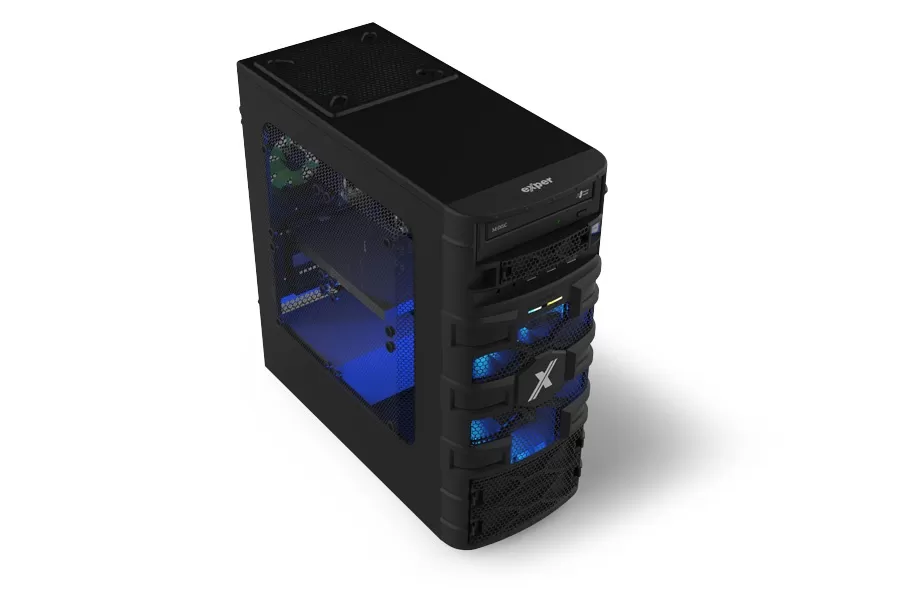 EXPER PC GAMING FLEX XCELL. XC109 i7 10700 H510 16GB 512GB M.2 SSD OB 550W FDOS