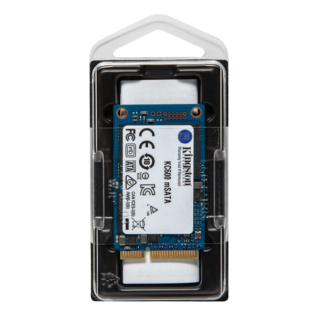 Kingston KC600 256GB mSATA SSD (550-500MB/s)