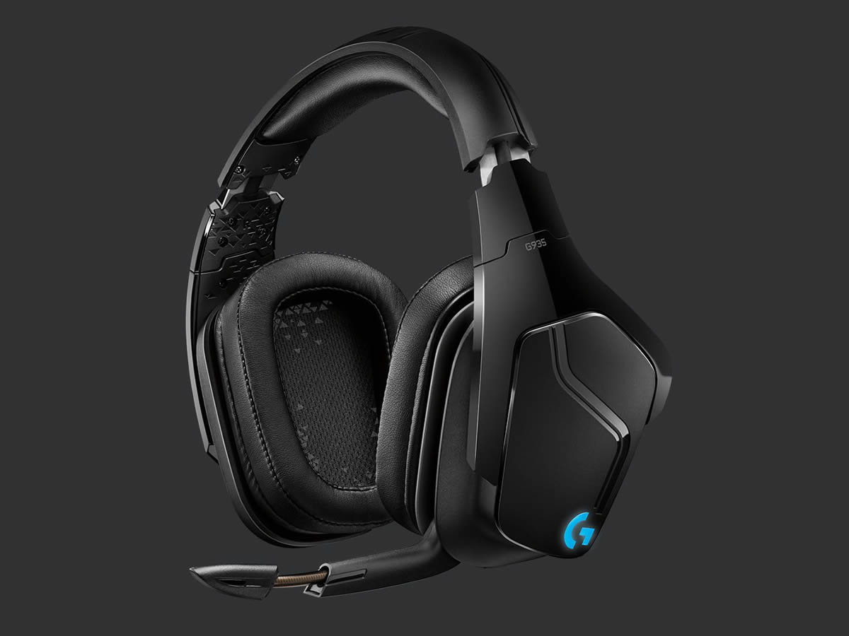 LOGITECH G G935 KABLOSUZ 7.1 LIGHTSYNC KABLOSUZ SURROUND SES OYUNCU KULAKLIĞI 981-000744