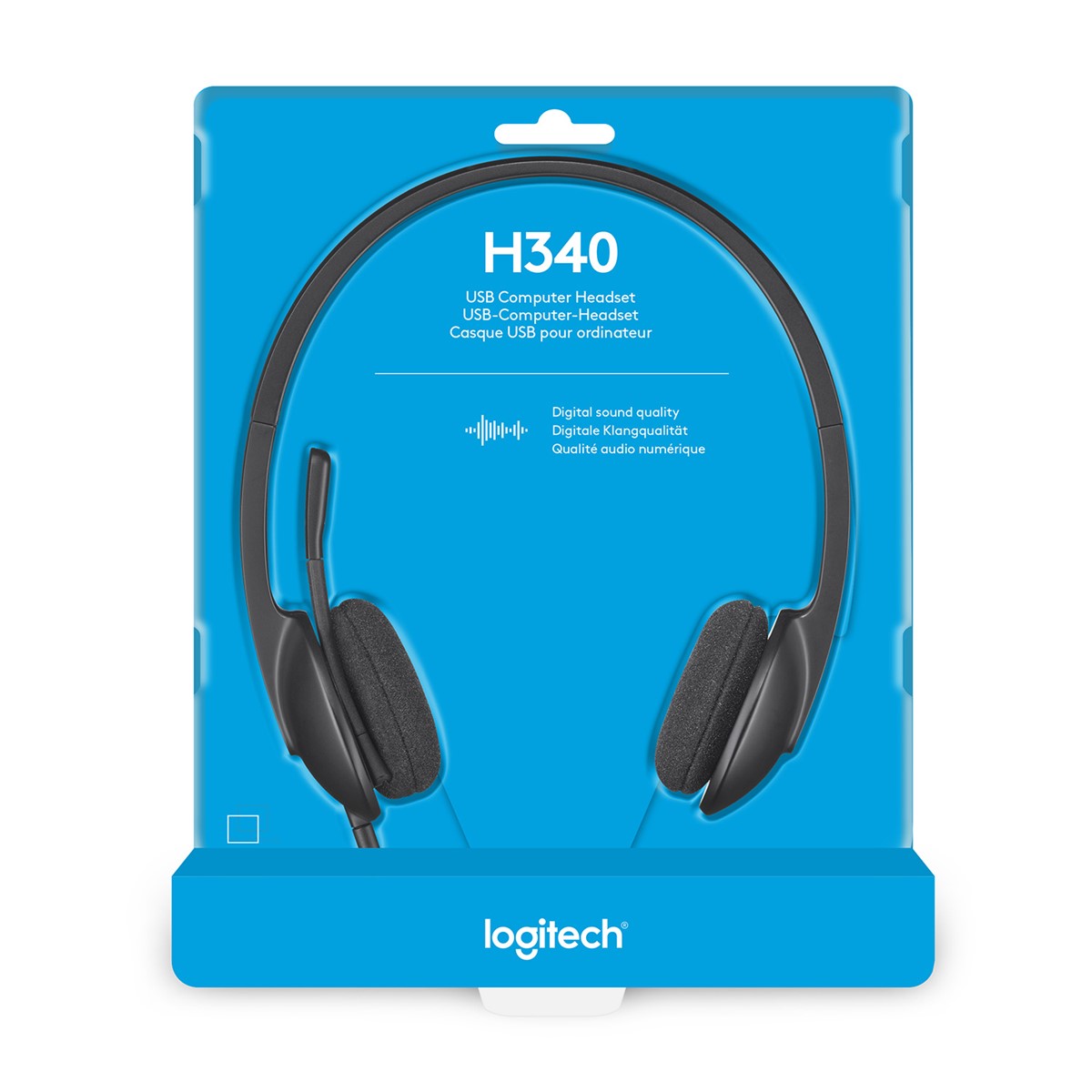 LOGITECH H340 USB KULAKLIK-SİYAH 981-000475