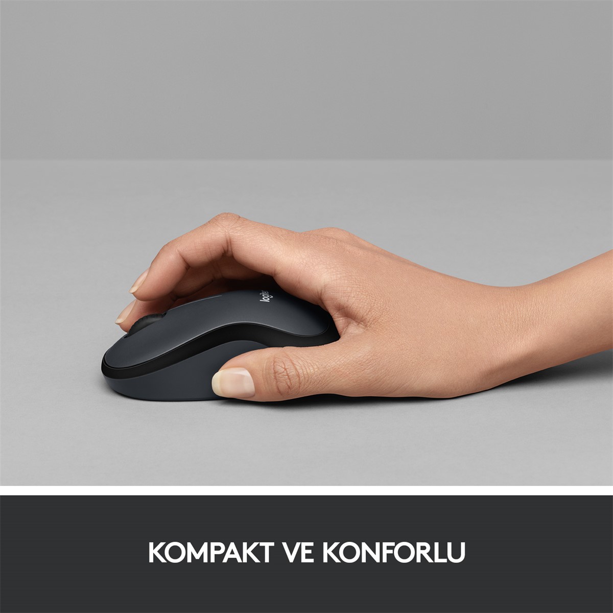 LOGITECH M221 SESSİZ KABLOSUZ MOUSE-SİYAH 910-006510