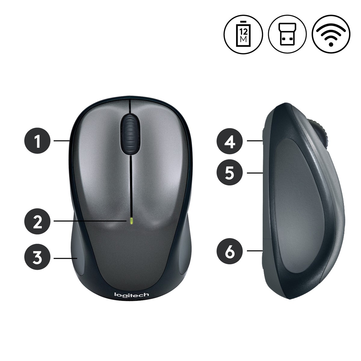 LOGITECH M235 KABLOSUZ MOUSE 910-002201