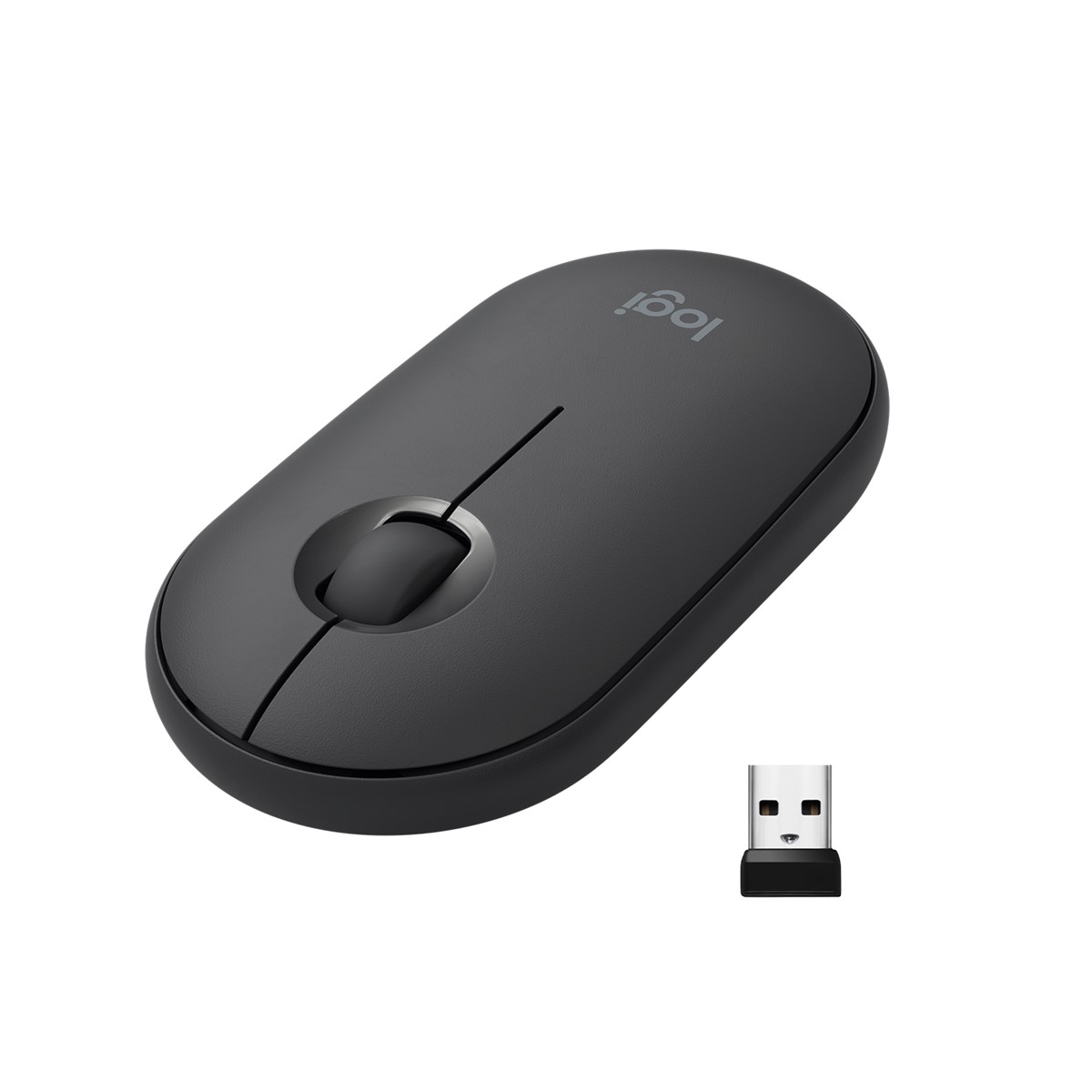 LOGITECH M350 PEBBLE KABLOSUZ MOUSE-GRAFİT 910-005718