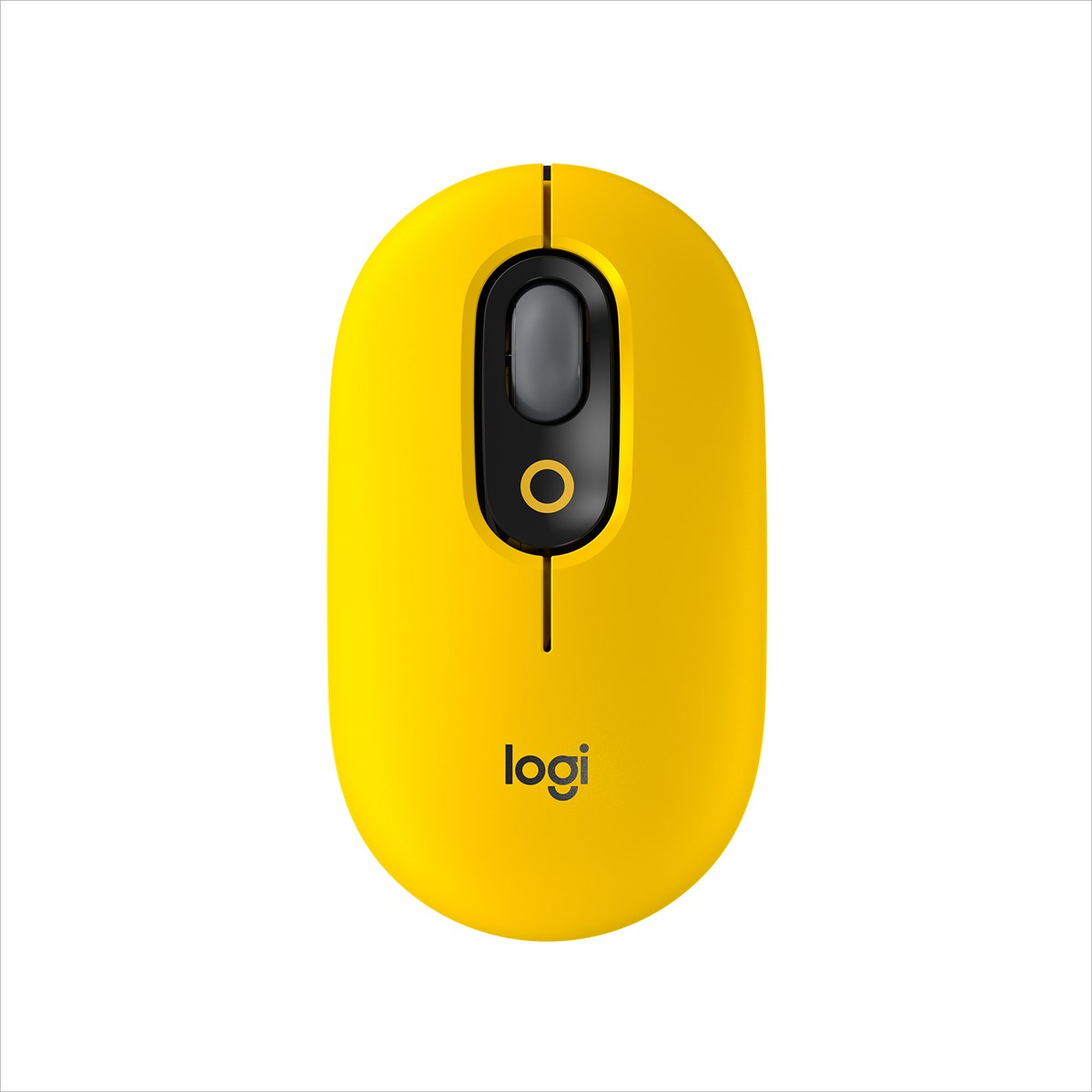 LOGITECH POP KABLOSUZ MOUSE EMOJİLİ - SARI & SİYAH 910-006546