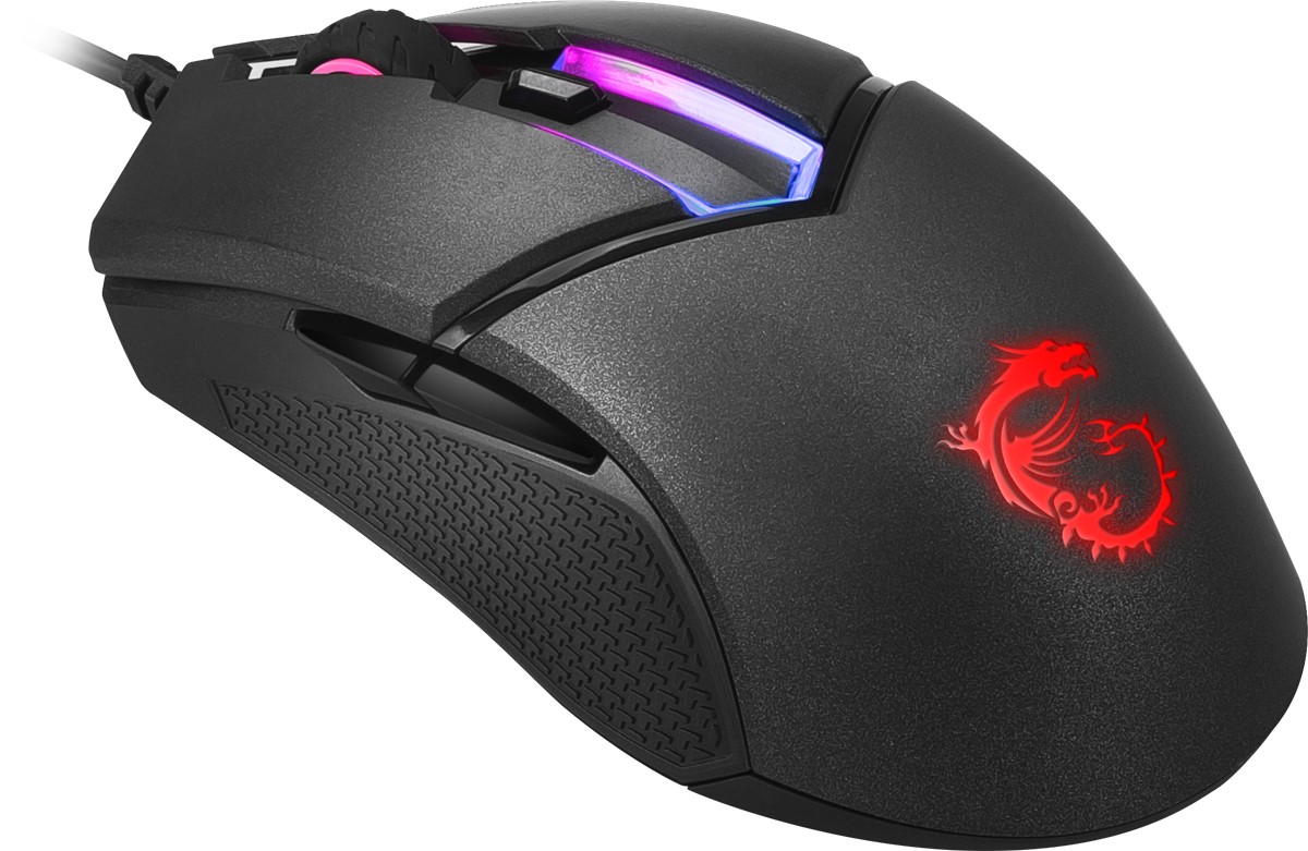 MSI GG CLUTCH GM30 GAMING MOUSE 6.200 DPI OPTIK SENSOR RGB LED OYUNCU FARESI