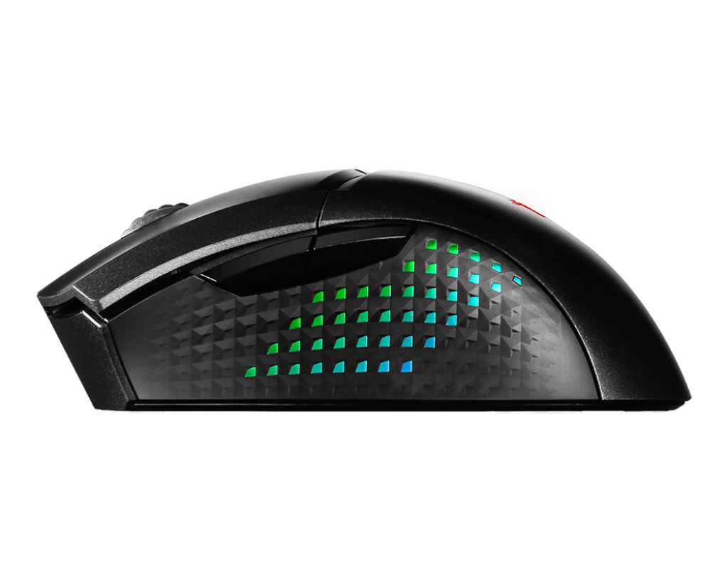 MSI GG CLUTCH GM51 LIGHTWEIGHT WIRELESS GAMING MOUSE MAX 26000 DPI OPTIK SENSOR 7KEY WITH WHEEL RGB LED MYSTIC LIGHT KABLOSUZ OYUNCU FARESI