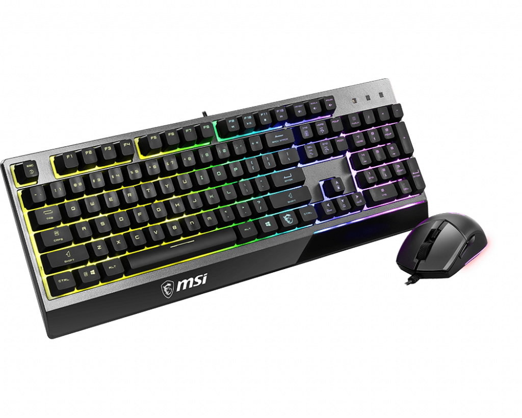 MSI GG VIGOR GK30 COMBO TR GAMING KEYBOARD VE CLUTCH GM11 GAMING MOUSE