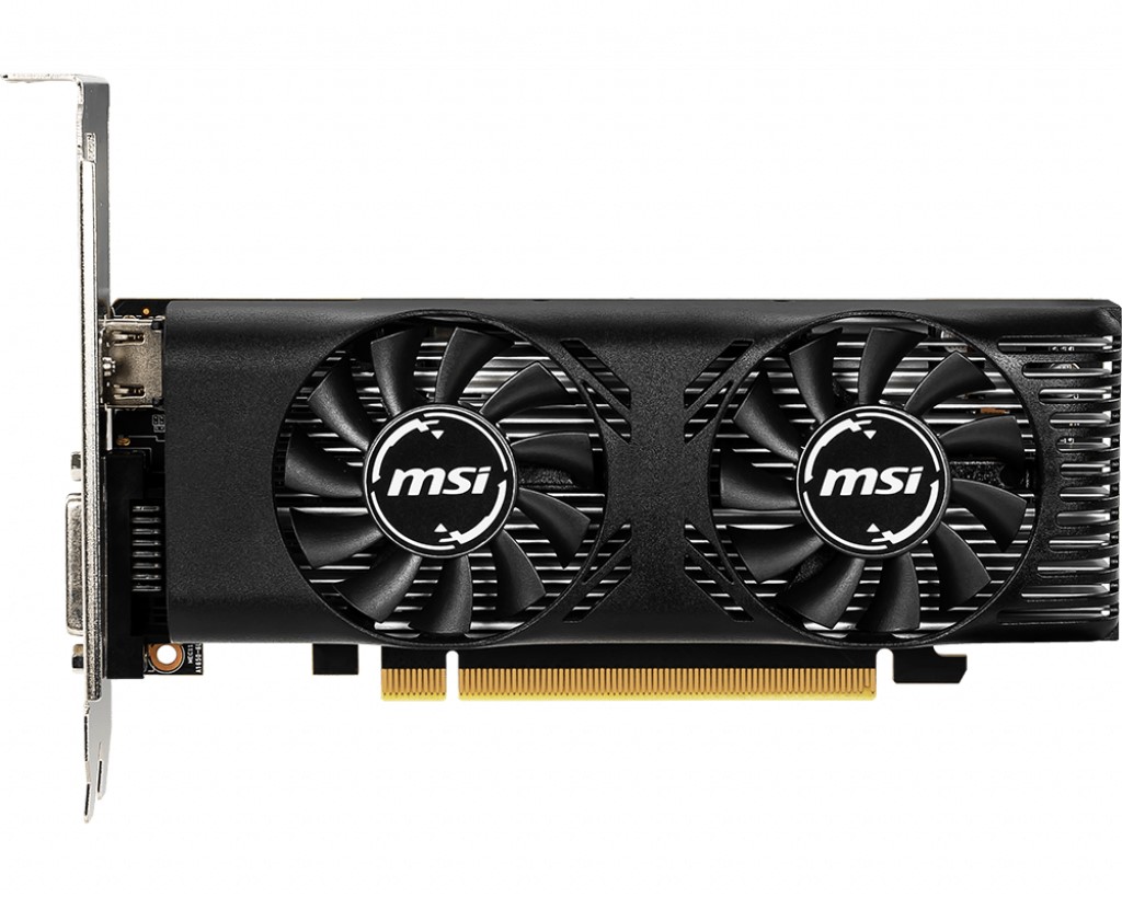 MSI VGA GEFORCE GTX 1650 4GT LP GTX1650 4GB GDDR5 128B DX12 PCIE 3.0 X16 (1XDVI 1XHDMI)