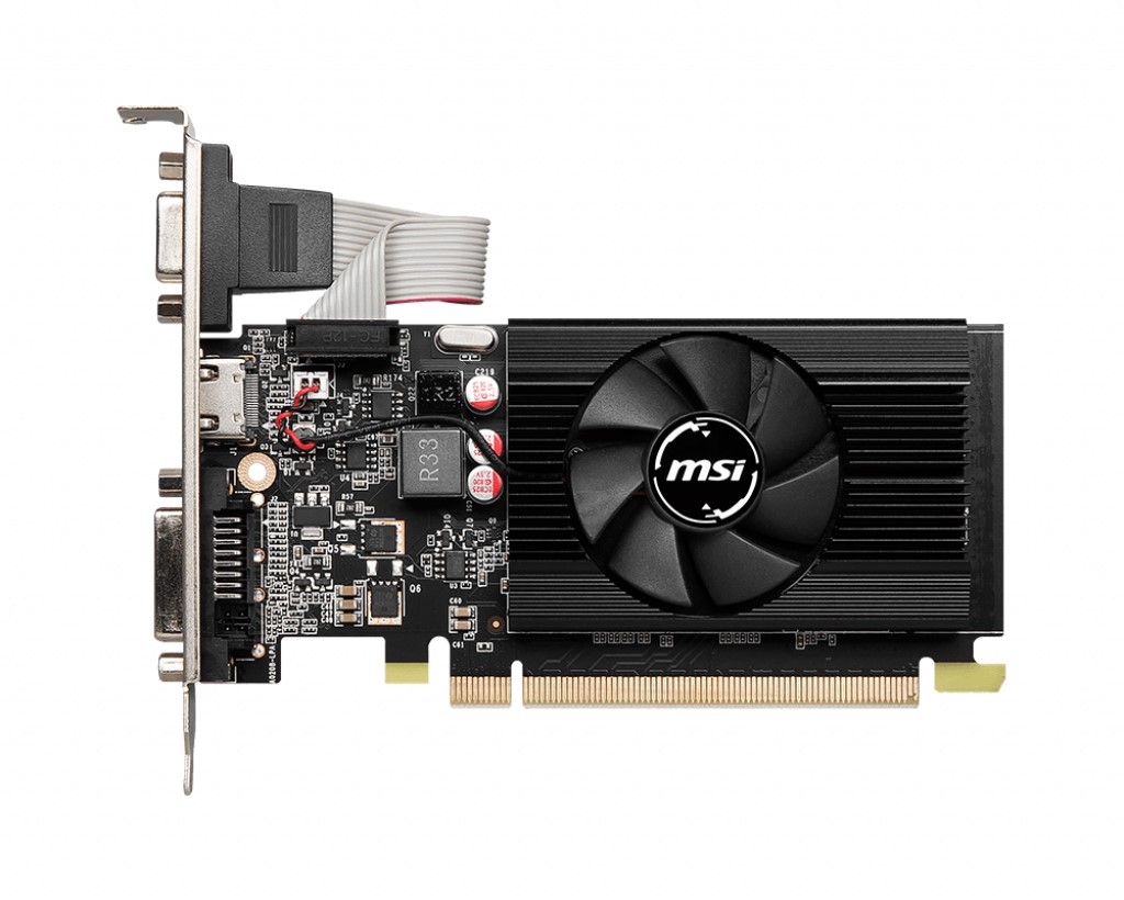 MSI VGA N730K-2GD3/LP GT730 2GB DDR3 64B DX12 PCIE 2.0 X16 (1XVGA 1XDVI 1XHDMI)