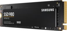 SAMSUNG 500GB 980 PCle M.2 3100-2600MB/s 2.38mm Flash SSD