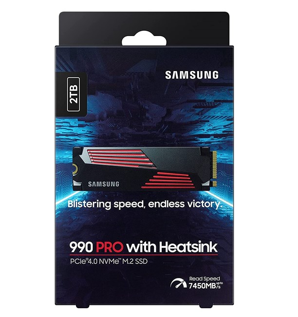 Samsung 990 Pro 2TB NVMe M.2 SSD (7450-6900MB/s)