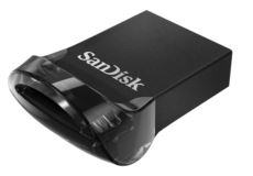 SANDISK USB Bellek 64GB Cruzer Fit USB 3.1 Siyah USB Bellek