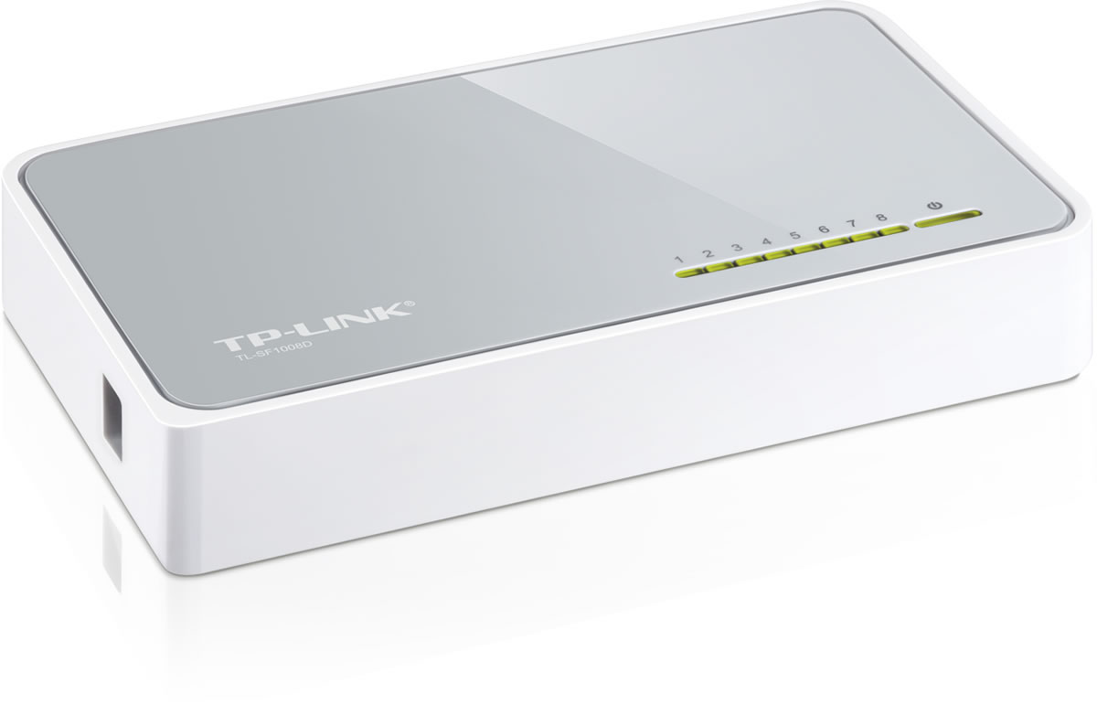 TP-LINK TL-SF1008D 8 PORT 10/100 MASAÜSTÜ SWITCH