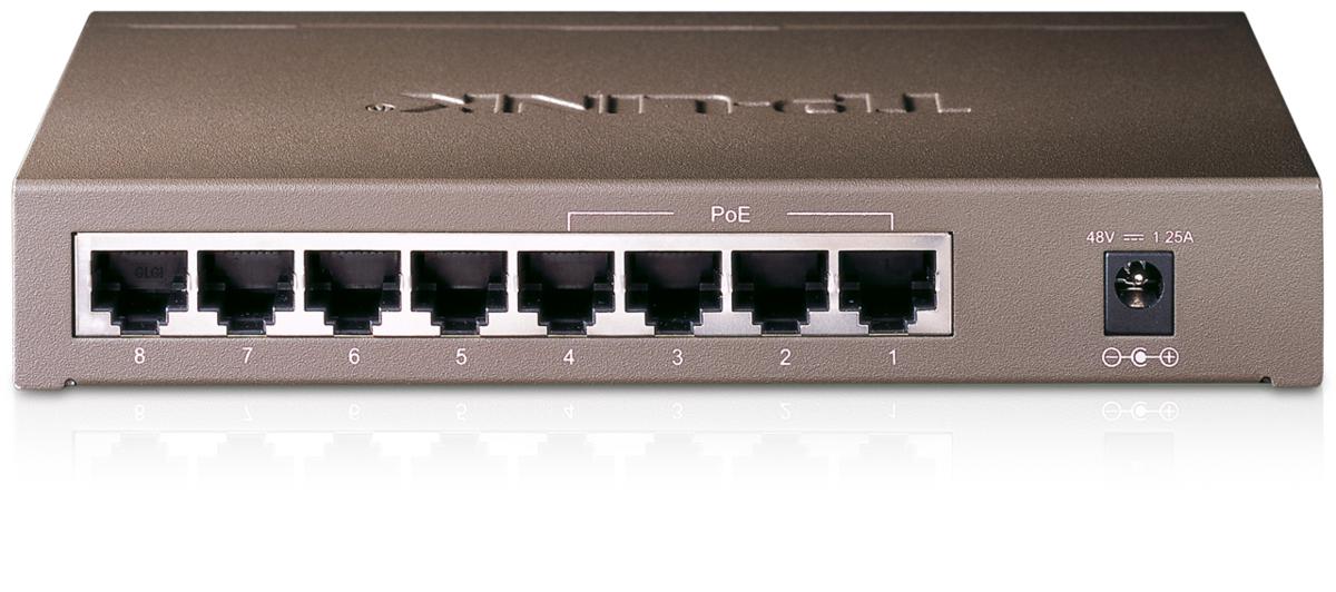 TP-LINK TL-SF1008P 8 PORT 10/100Mbps MASAÜSTÜ SWITCH + 4-PORT PoE