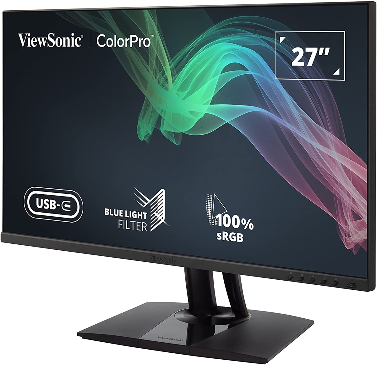 VIEWSONIC VP2756-2K PROFESYONEL MONITOR 27 5MS 60HZ IPS 2560X1440 2K 350 HDMI DP USB TYPE C SRGB PANTONE 16:9 20M:1 16.7M HOPARLOR 3 KENAR CERCEVESIZ FLICKER FREE MAVI ISIK FILTRESI TILT SWIVEL PIVOT YUKSEKLIK AYARI VESA ENERGY STAR EPEAT