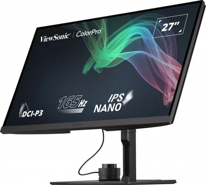 VIEWSONIC VP2776 PROFESYONEL MONITOR 27 3MS 165HZ NANO IPS 2560X1440 2K 400 HDMI DP USB TYPE C DCI-P3 PANTONE 16:9 20M:1 1.07B HOPARLOR 3 KENAR CERCEVESIZ KALIBRASYON FREESYNC / G-SYNC COMPATIBLE FLICKER FREE MAVI ISIK FILTRESI TILT SWIVEL PIVOT YUKSEKLIK