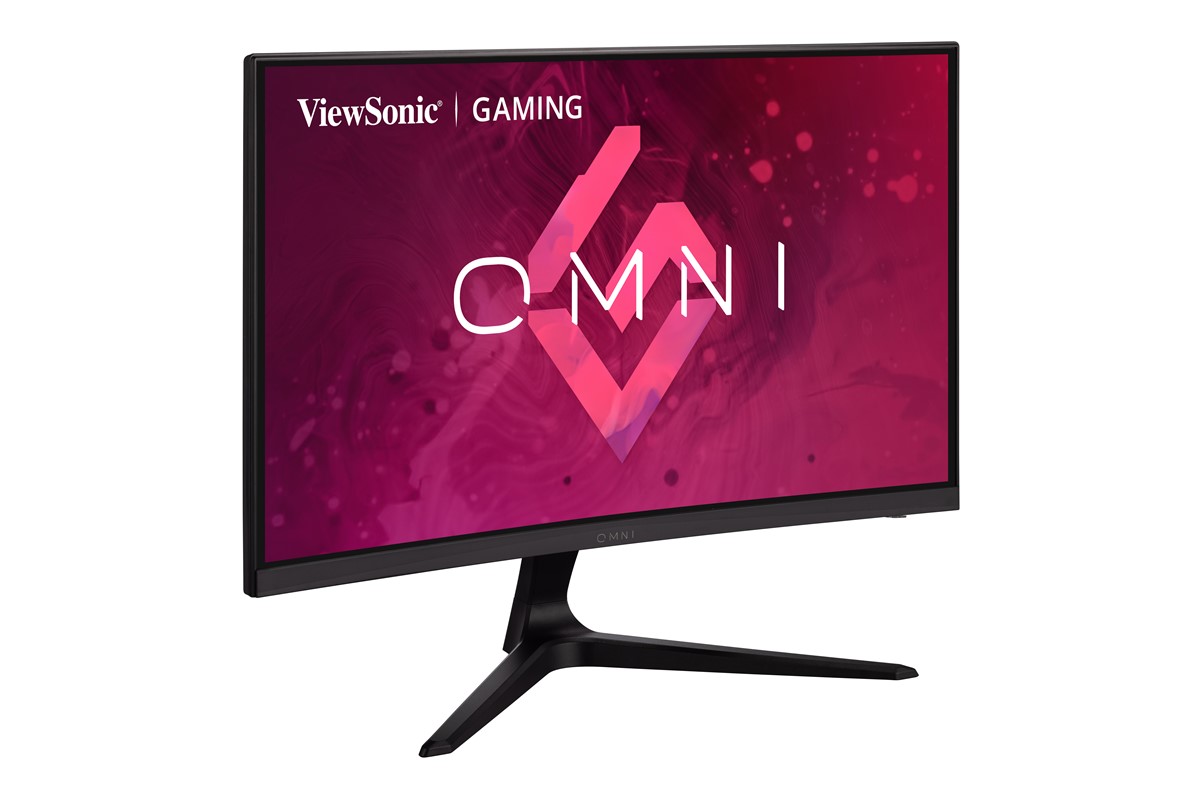 VIEWSONIC VX2418C GAMING MONITOR 23.6 1MS 165HZ VA 1920X1080 FHD 250 HDMI DP 16:9 80M:1 16.7M HOPARLOR 1500R KAVIS FREESYNC PREMIUM MAVI ISIK FILTRESI TILT VESA