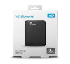 WESTERN DIGITAL ELEMENTS PORTABLE Element USB 3.0 2.5" Taşınabilir Disk 3TB