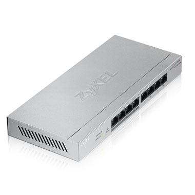 ZYXEL GS1200-8HPV2 8 PORT (4x10/100/1000+4x10/100/1000 POE) WEB YÖNETİLEBİLİR POE SWITCH (60 WATT)