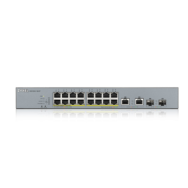 ZYXEL GS1350-18HP 18 PORT YÖNETİLEBİLİR POE SWITCH (250 WATT)